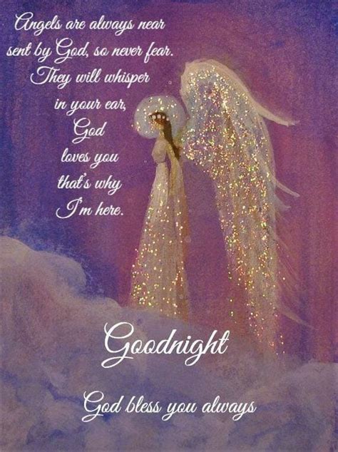 Goodnightgod Bless Good Night Angel Good Night Blessings Good Night
