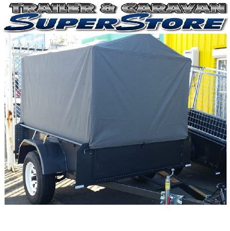 Canvas Cover For Trailer Cage 8x5 Trailer And Caravan Superstore