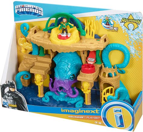 Imaginext Aquaman Playset Samko And Miko Toy Warehouse