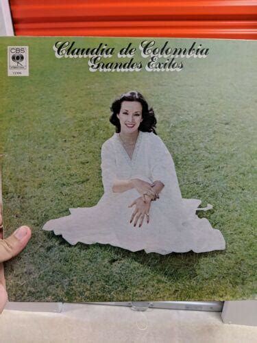 Claudia De Colombia Grandes Exitos Lp Cbs