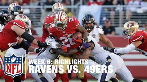 Ravens Vs 49ers Week 6 Highlights Nfl Youtube