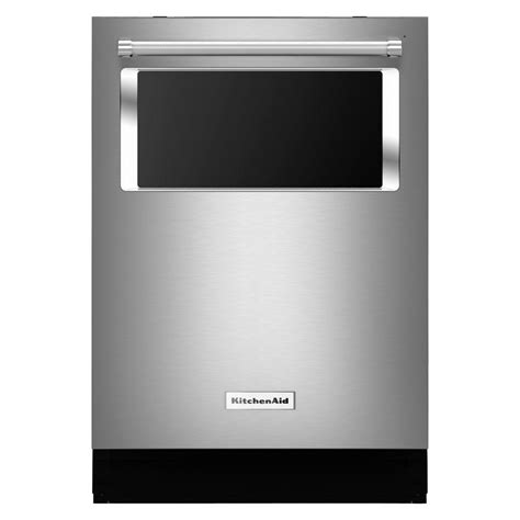 Kitchenaid Top Control Built In Dishwasher In Stainless Steel With