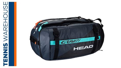 Head Gravity 12 Racquet Duffel Tennis Bag Youtube