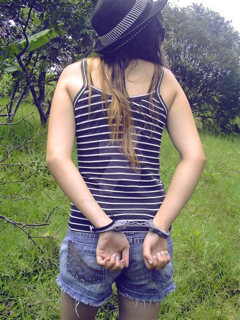 Scarlat Handcuffed Behind By Fotologalgemadas On DeviantArt