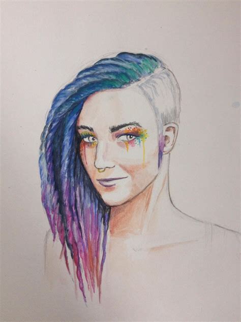 Rainbow Girl By Fantasydreamtima On Deviantart