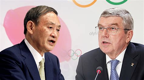 日스가 바흐 IOC 위원장과 회담도쿄올림픽 실현 결의