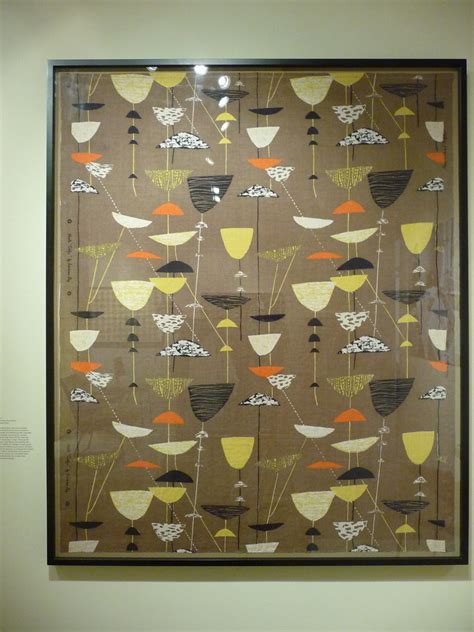 Lucienne Day Textile Robin And Lucienne Day Exhibition Flickr