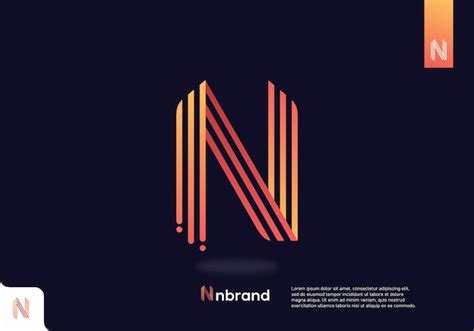 Premium Vector Letter N Logo Icon Design Template Elements
