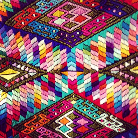 Up Close And Personal With Authentic Mayan Huipil Fabric Handmade