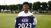 PSG : Thierno BALDÉ (18 ans), signe son premier contrat professionnel ...