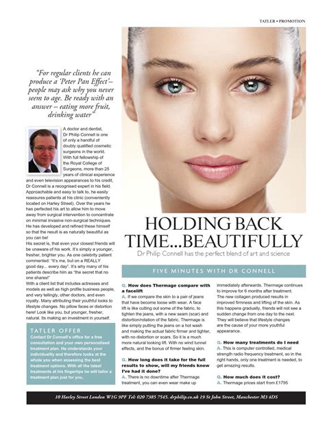 The Tatler Beauty And Cosmetic Surgery Guide Look The Best You Can