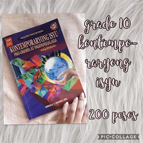 Grade 10 Kontemporaryong Isyu Hobbies And Toys Books And Magazines