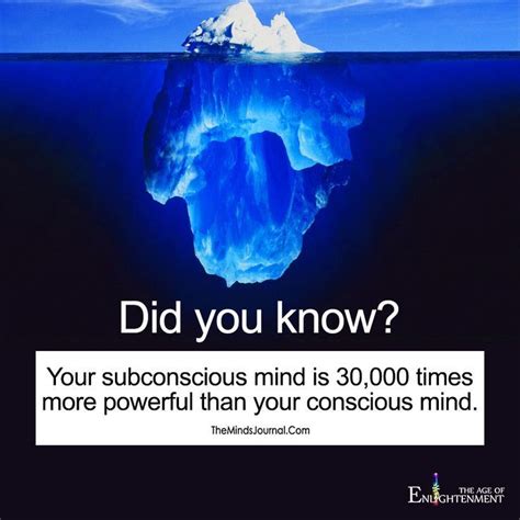 Your Subconscious Mind Is 30000 Times More Powerful Subconscious