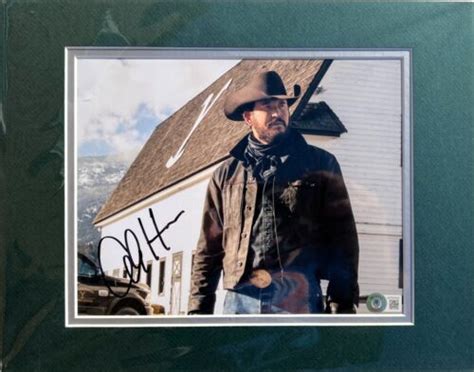 Cole Hauser Rip Wheeler Autographed Signed Yellowstone Matted 8x10