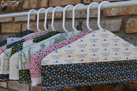 Diy Patchwork Fabric Covered Hangers Decor To Adore