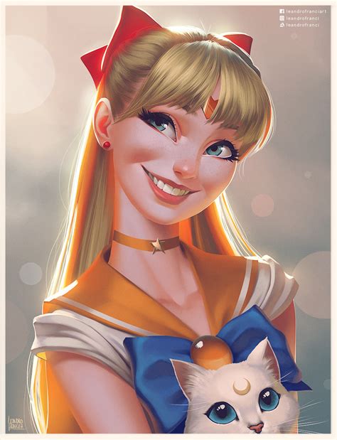 Sailor Moon Beautiful Realistic Portraits Of Sailor Soldiers By