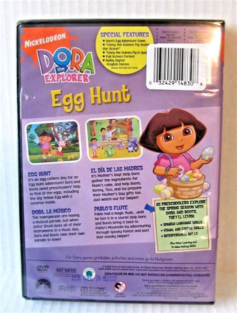 Dora The Explorer Egg Hunt Brand New Dvd 97361394145 Ebay