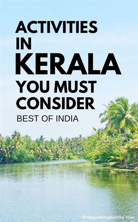 The Words Activities In India You Must Consider Best Of Kerala