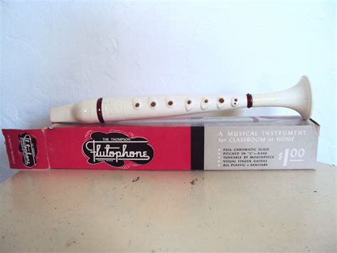 Vintage Thompson Flutophone Musical Instrument For By Hillplace