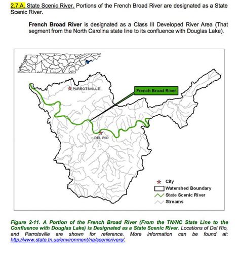 Localwaters French Broad River Maps Boat Ramps Tn