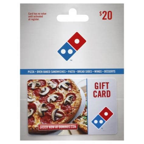 Domino S Pizza 20 Gift Card Activate And Add Value After Pickup 0