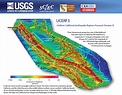 California Earthquake Map – Topographic Map of Usa with States