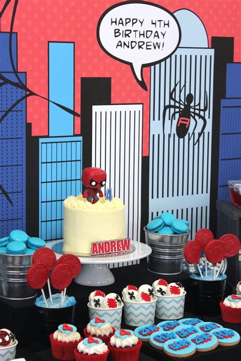 Spider crafts for kids that are easy and fun! Kara's Party Ideas Amazing Spiderman Birthday Party