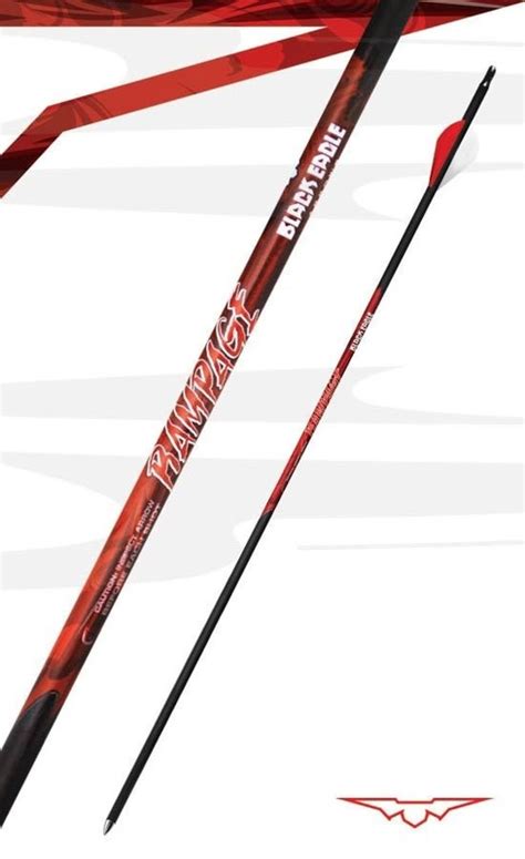 Black Eagle Rampage Arrows 001 300 6 Pk Antler River Archery