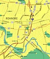 Downtown Roanoke Va Map