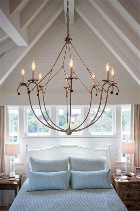 30 Adorable Master Bedroom Chandelier Design Ideas 18 With Images