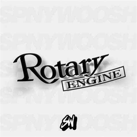 Rotary Engine Decal Spinnywhoosh Graphics