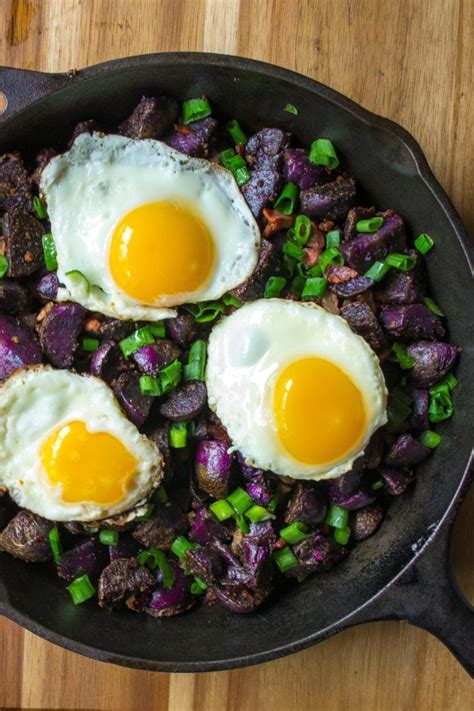 Purple Potato Breakfast Skillet Recipe Breakfast Potatoes