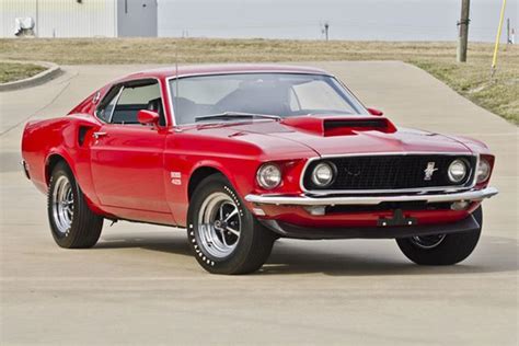 First Candy Apple Red Boss 429 Built And Sold Heading To Auction Carbuzz