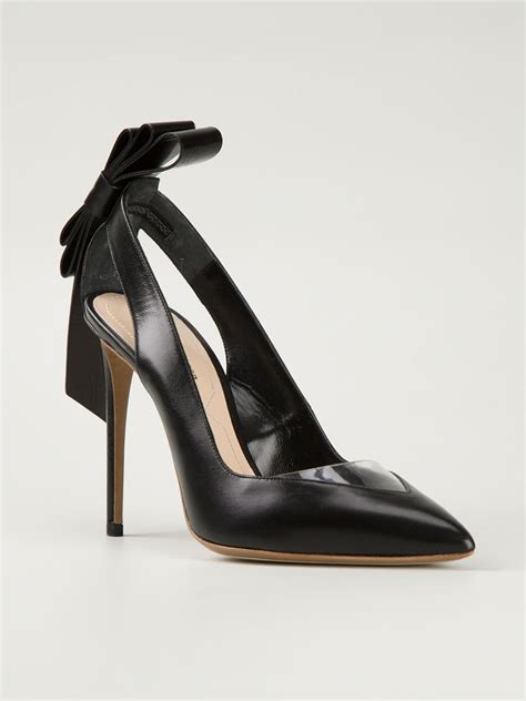 Nicholas Kirkwood Origami Leather Pumps In Black Leather Court Shoes