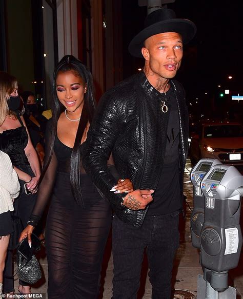 Jeremy Meeks Looks Cosy With New Flame Jessica Rich As He Walks Arm In