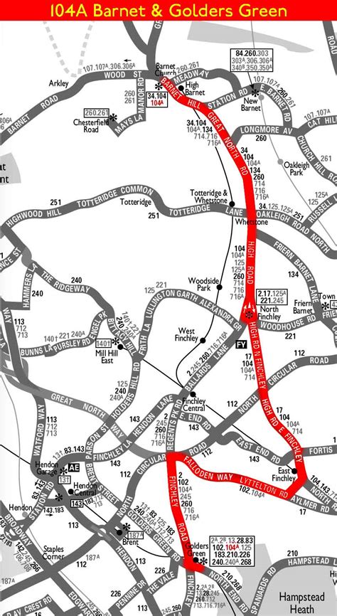 Please contact telltransit@charlottenc.gov if you are having difficulties with the maps. London Bus Route 104A