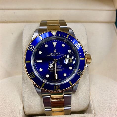 Rolex Bluesy Submariner 16613 2006 Fullset 7600 Mywatchmart