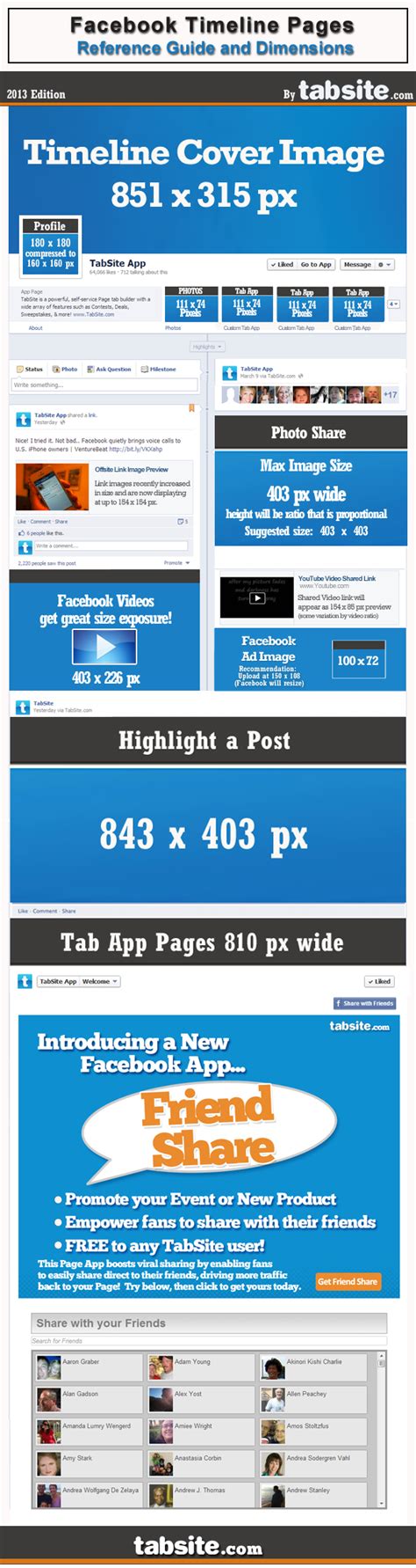 What is the facebook profile picture size or facebook banner size? Facebook Timeline for Pages Image Dimensions Infographic