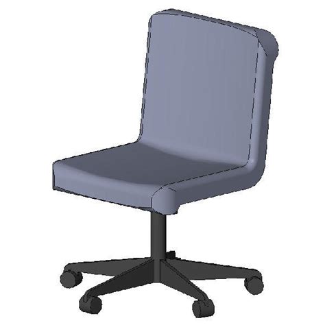 Leather office chairs with arms. RevitCity.com | Object | Office Chair without Arms