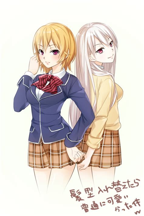 Saitou Kazu Nakiri Alice Nakiri Erina Shokugeki No Souma 10s