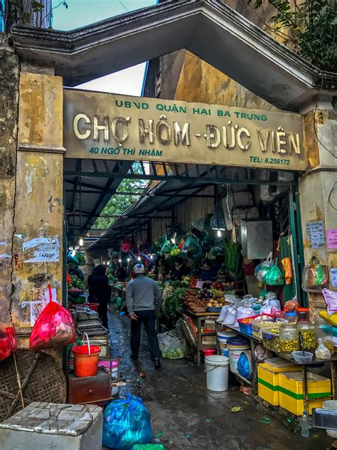 7 Vietnamese Markets In Hanoi You Should Not Miss Vietnam Vacation
