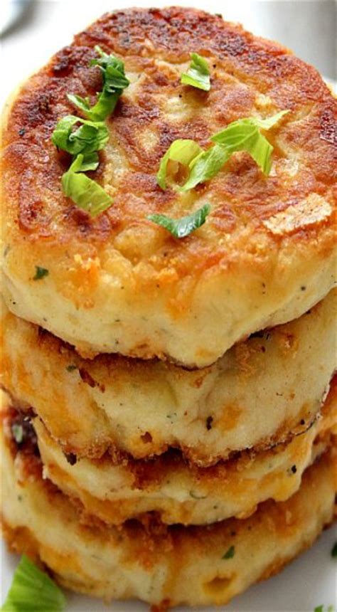 Here are 3 ways to say it. Leftover Mashed Potato Cheddar Ranch Cakes Recipe Card ...