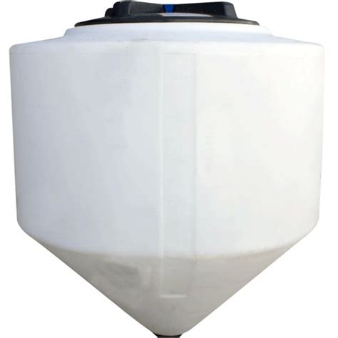 100 Gallon Plastic Inductor Conical Tank