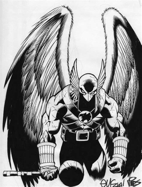 Hawkman By Ed Mcguiness Hawkman Dc Comics Art Drawing Superheroes