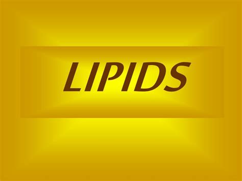 Ppt Lipids Powerpoint Presentation Free Download Id1091460