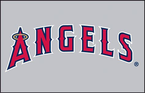 Los Angeles Angels Of Anaheim Wordmark Logo 2011 Road Angels In