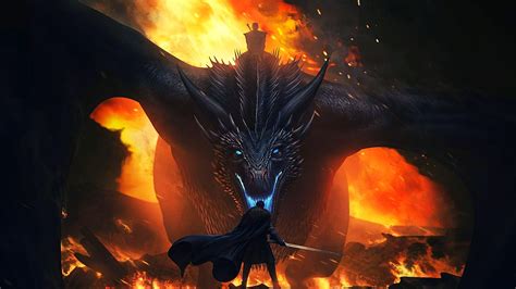 Night King Dragon 3840x2160 Wallpaper