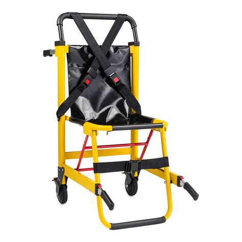 Details about ems stair chair medical emergency 2 wheel patient chair deluxe evacuation chair. LINE2design EMS Stair Chair 70015-Y Medical Emergency ...