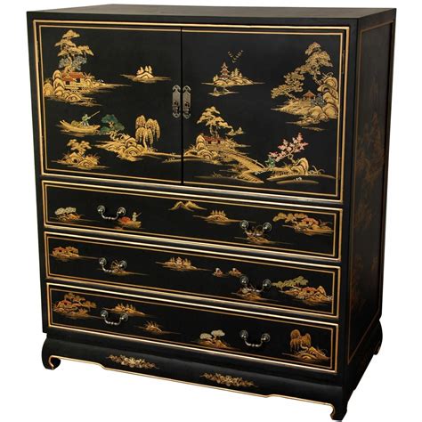 Black Lacquer Dresser From Oriental Furniture Oriental Furniture
