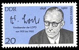 Bedeutende Persönlichkeiten, Hans Loch - Briefmarke DDR